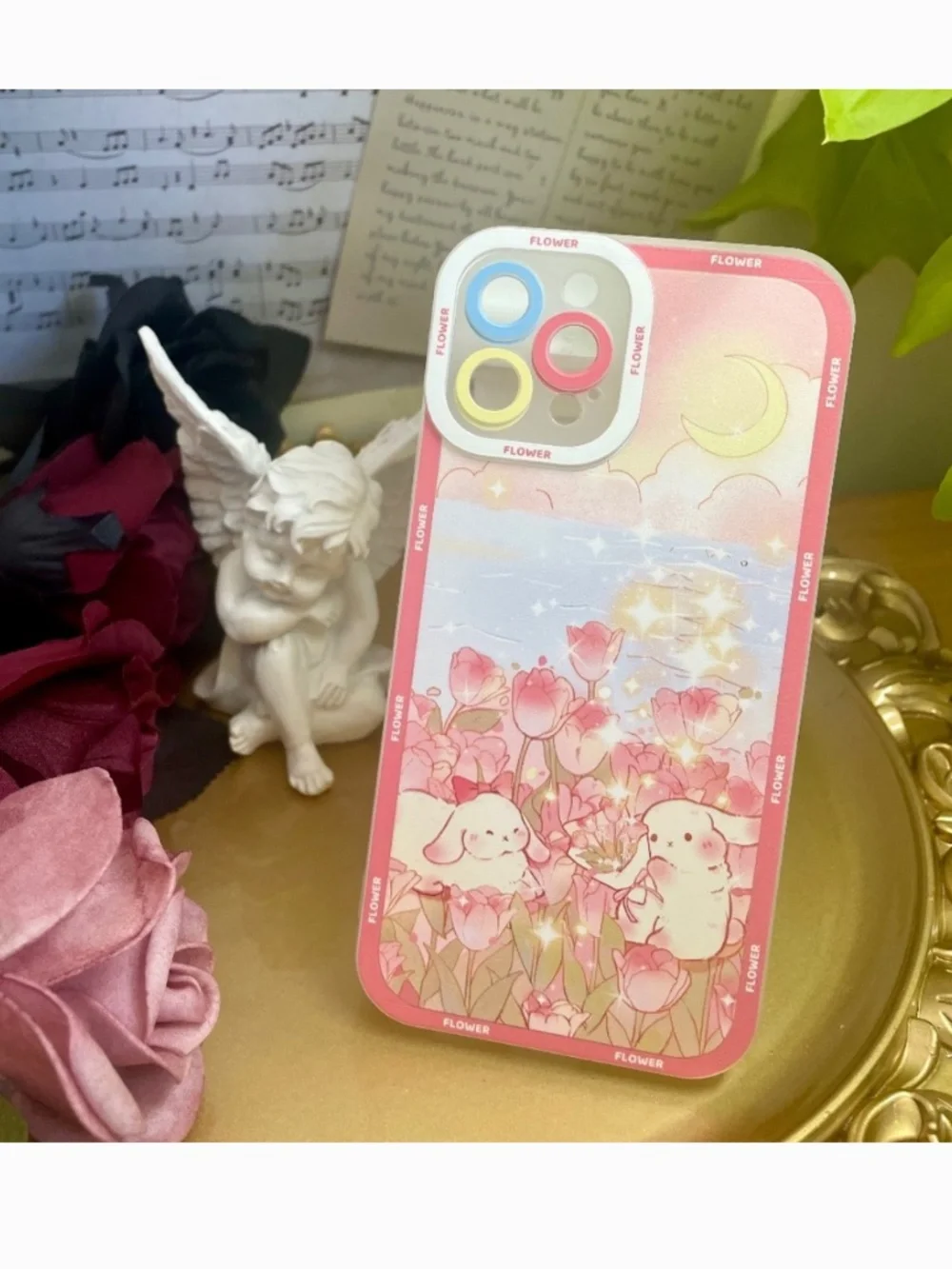 2 items.iPhone 12/12promax/13/13PRO/13PROMAX cute case,cartoon case,vintage case